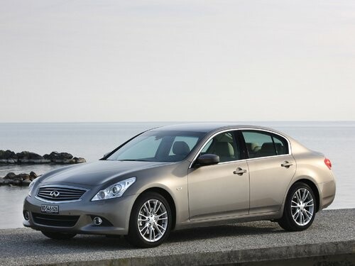 Коврики текстильные "Стандарт" для Infiniti G37 (седан / V36) 2010 - 2014, черные, 5шт.