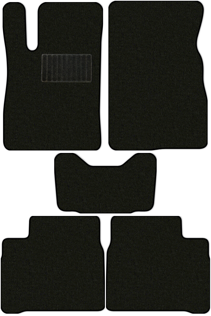 Коврики текстильные "Классик" для Hyundai Sonata IV (седан / EF ТагАЗ) 2001 - 2013, черные, 5шт.