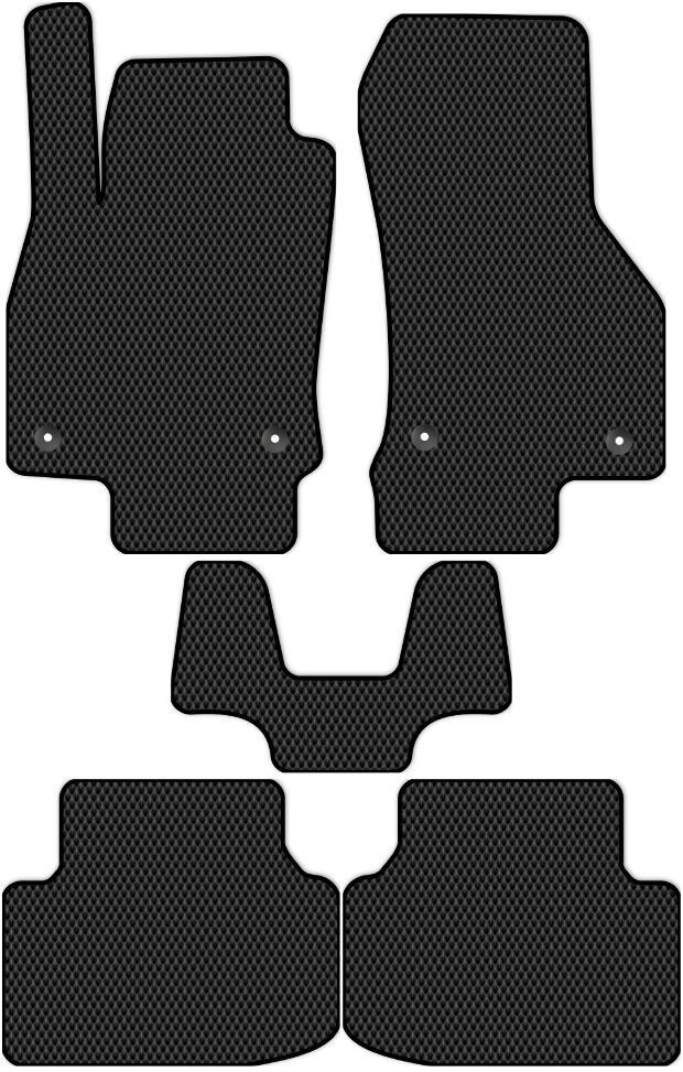 Коврики в багажник для Skoda Octavia III (лифтбек / A7) 2012 - 2017