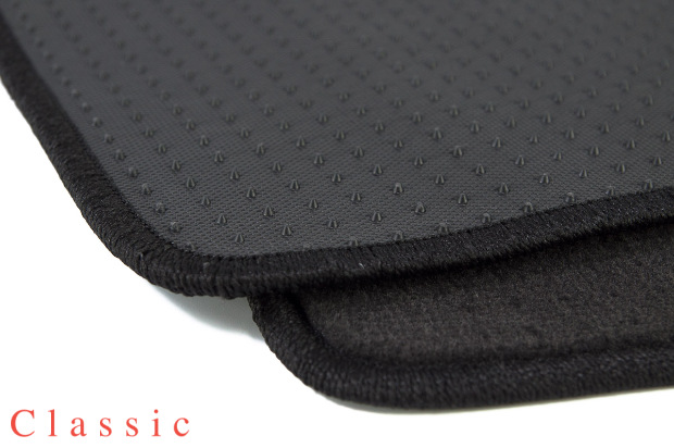 Коврики текстильные "Классик" для Subaru Forester (suv / SJ) 2012 - 2016, черные, 5шт.