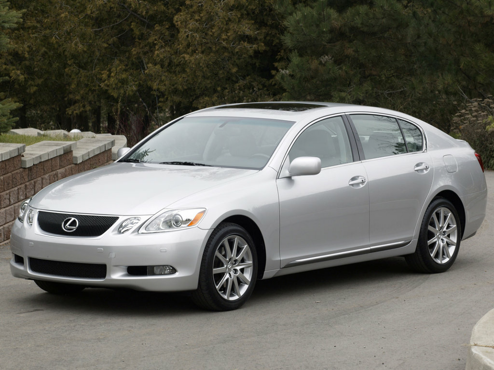 Коврики текстильные "Премиум+" для Lexus GS300 (седан / S190) 2005 - 2006, бежевые, 2шт.