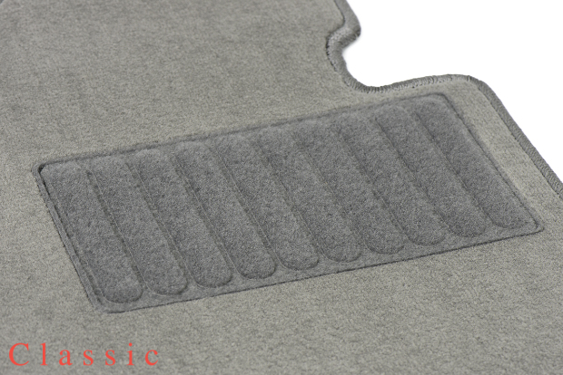Коврики текстильные "Классик" для Kia Sportage III (suv / SL) 2010 - 2014, серые, 5шт.