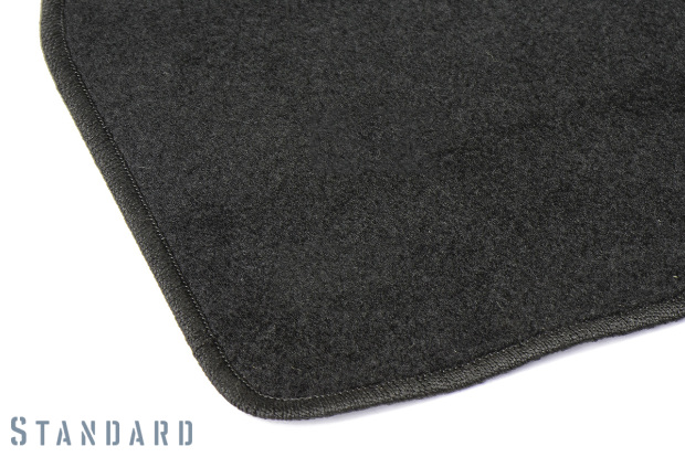 Коврики текстильные "Стандарт" для Kia Rio III (хэтчбек 5 дв / QB) 2012 - 2015, черные, 1шт.