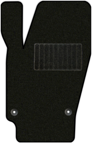Коврики текстильные "Стандарт" для Volkswagen Polo V (седан / 614, 604, 6C1) 2015 - 2020, черные, 1шт.