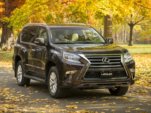 Коврики ЭВА "EVA ромб" для Lexus GX460 II (suv / J150) 2013 - 2019, черные, 3шт.