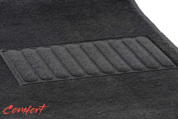 Коврики текстильные "Комфорт" для Kia K5 (седан / DL) 2022 - Н.В., темно-серые, 5шт.